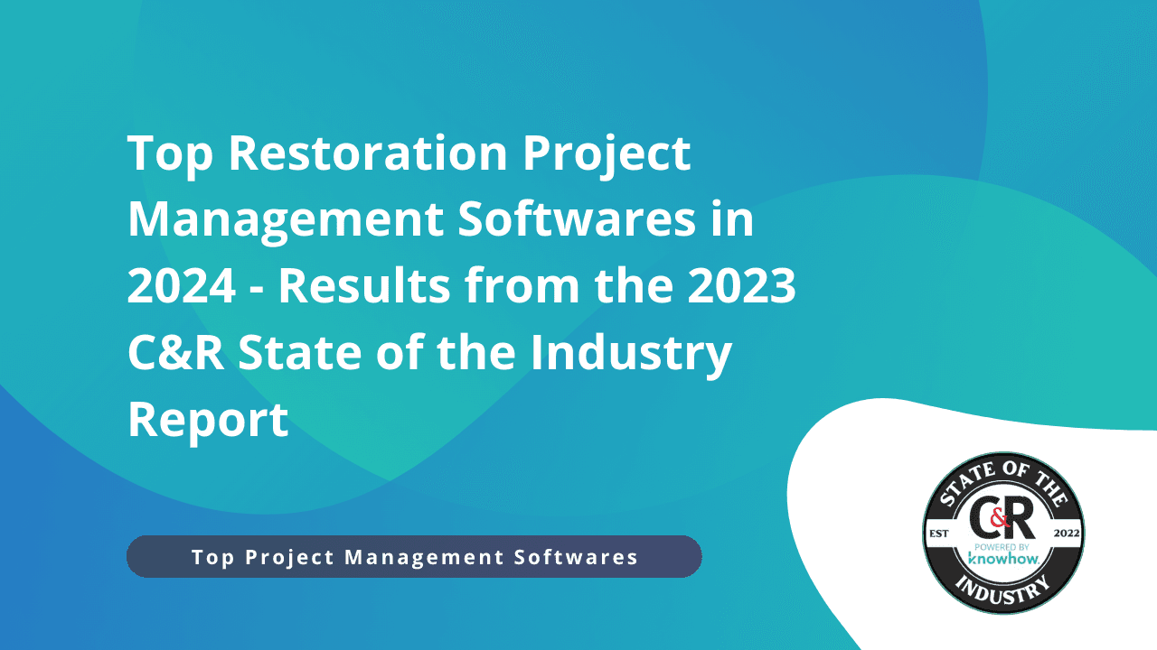 Top Restoration Project Management Softwares in 2024