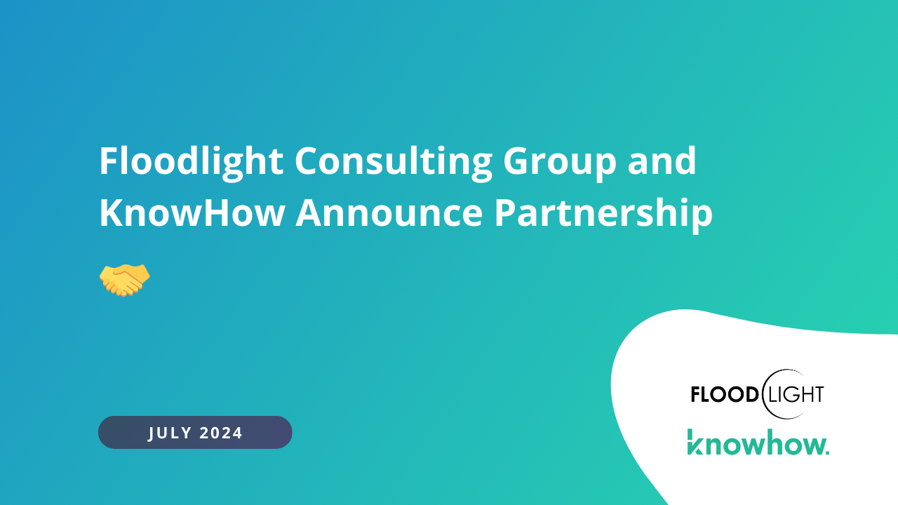 Floodlight Consulting Group and KnowHow Announce Partnership to Enhance Training and Consulting Services in the Disaster Restoration Industry
