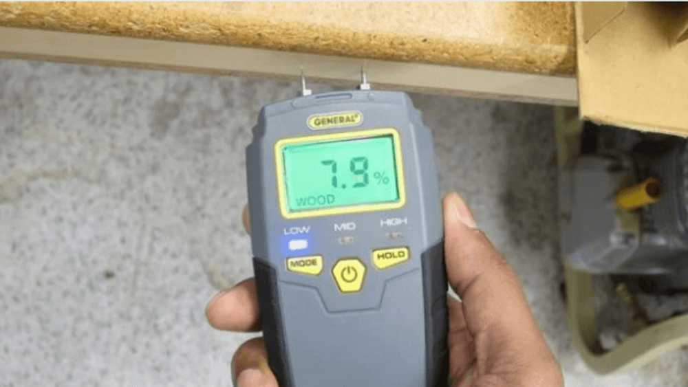 Take Moisture Readings from Common Building Materials